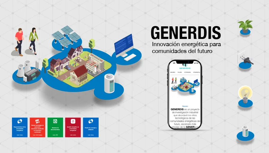 Sitio web de Generdis