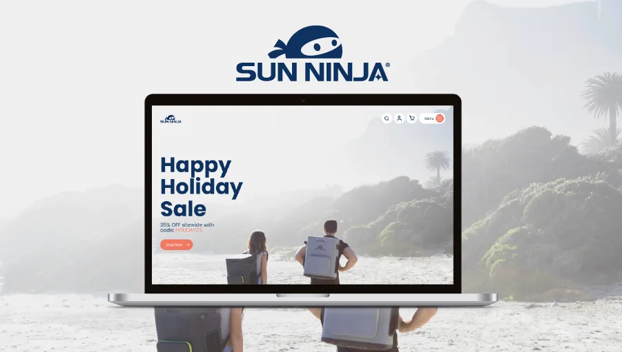 Sitio web de Sun Ninja